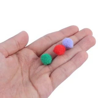 توپک پوم پوم متوسط 10 عددی Alef